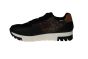 Rieker sneaker in zwart bruin combi