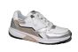 Gabor Sneaker in wit zilver combi Rollingsoft