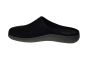 Rohde slipper in zwart softfilz shine combi