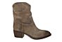 AQA 3/4 western laars in taupe suede