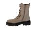 Gabor Bikerboot in taupe suede donkere zool