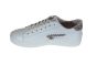 Hub sneaker Hook-Z in wit met cheetah streep