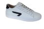 Hub sneaker Hook-Z in wit met zwart streep