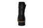 Panama Jack bikerboot in zwart leer grove zool