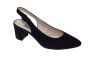Gabor sling back in blauw suede