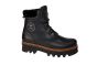 Panama Jack bikerboot in zwart leer grove zool