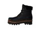 Panama Jack bikerboot in zwart leer grove zool