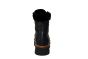 Panama Jack bikerboot in zwart leer grove zool