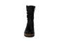 Panama Jack bikerboot in zwart leer grove zool