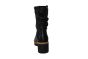 Panama Jack bikerboot in zwart leer grove zool