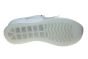 Waldlaufer sneaker in wit leer met ritsje