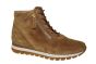 Gabor veterboot in cognac suede