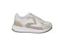 Maruti sneaker in beige stof combi printje