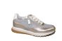 Gabor sneaker in goud mesh combi met rits