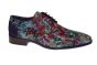 Berkelmans geklede veterschoen multi kleuren