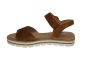 Gabor sandaal in cognac suede