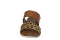 Skechers slipper in cognac met dots
