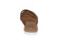 Skechers slipper in cognac met zebra