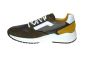 Berkelmans sportieve veterschoen in groen suede