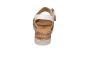 Gabor sandaal in beige metalic sleehak gesp