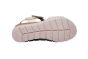 Gabor sandaal in beige metalic sleehak gesp