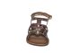 Gioseppo sandalen in brons luipaard combi