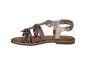 Gioseppo sandalen in brons luipaard combi