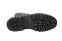 Gabor Bikerboot in zwart leer grove zool