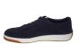 Clarks veterschoen in blauw nubuck sportief