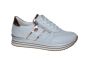 Remonte Sneaker in wit met goud combi