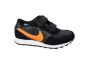 Nike MD Valiant in Smoke Grey met oranje