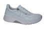 Gabor sneaker in wit leer met sportieve zool