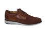 Loyd veterschoen in cognac suede