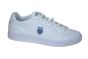 K-Swiss sneaker in het wit met blauw logo