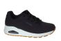 Skechers sneaker in zwart wit combi