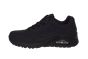 Skechers sneaker in zwart zwart combi