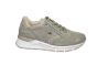 Gabor sneaker in taupe suede H leest