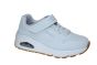 Skechers klitteband schoen wit