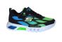 Skechers klitteband schoen zwart blauw combi