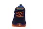 Skechers klitteband schoen blauw oranje