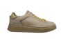 Mjus sneaker in offwhite met lila accentje