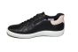 Ecco veterschoen in zwart leer Easy Slip