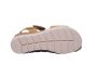 Gabor sandaal in cognac suede sleehak gesp