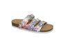 Rohde 3 band slipper in wit print