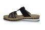 Rieker Slipper in zwart met klitteband