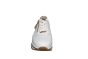 Gabor sneaker in wit fijne vlecht leer