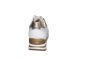 Gabor sneaker in wit fijne vlecht leer