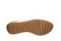 Gabor sneaker in wit fijne vlecht leer