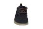 Skechers veterschoen in canvas blauw
