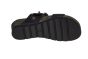 Panama Jack slipper in zwart leer met gespen